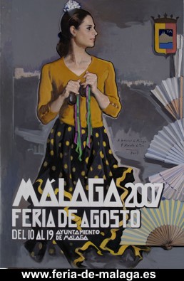 Cartel de la Feria de Málaga 2007