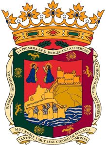 Escudo de la ciudad de Málaga