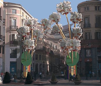 Nueva Portada de Calle Larios para la Feria de Málaga 2007