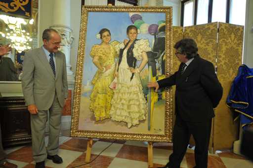 Presentación del cartel de la Feria de Málaga 2011