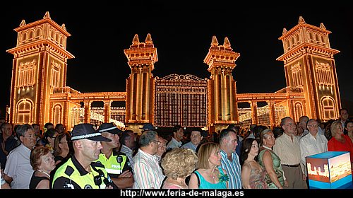 Encendido de las Luces en el Real de la Feria de Málaga 2007